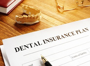 Dental insurance paperwork